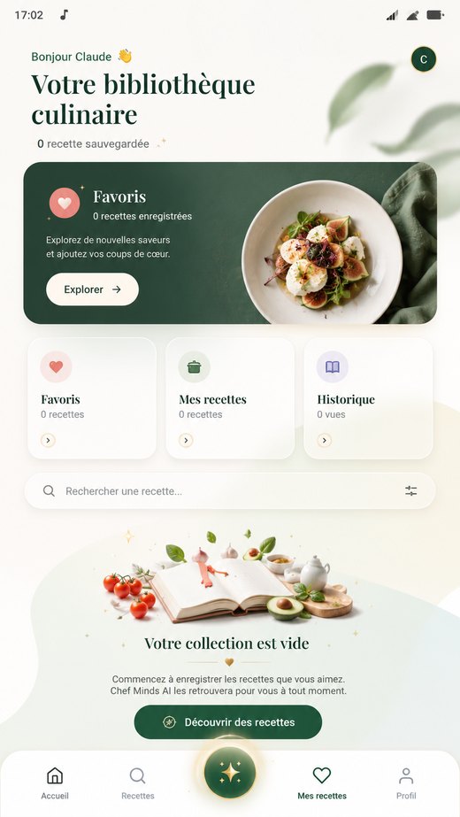 Bibliothèque culinaire personnelle